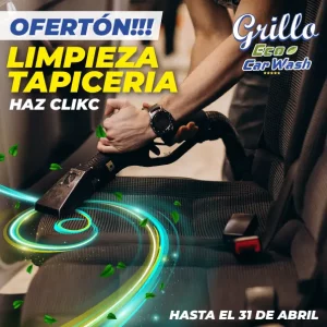 Oferta limpieza de Tapicería coches